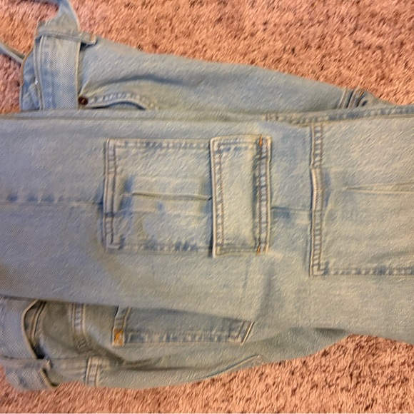 Topman Denim Blue Cargo Pants W 32/L34 - Picture 6 of 6